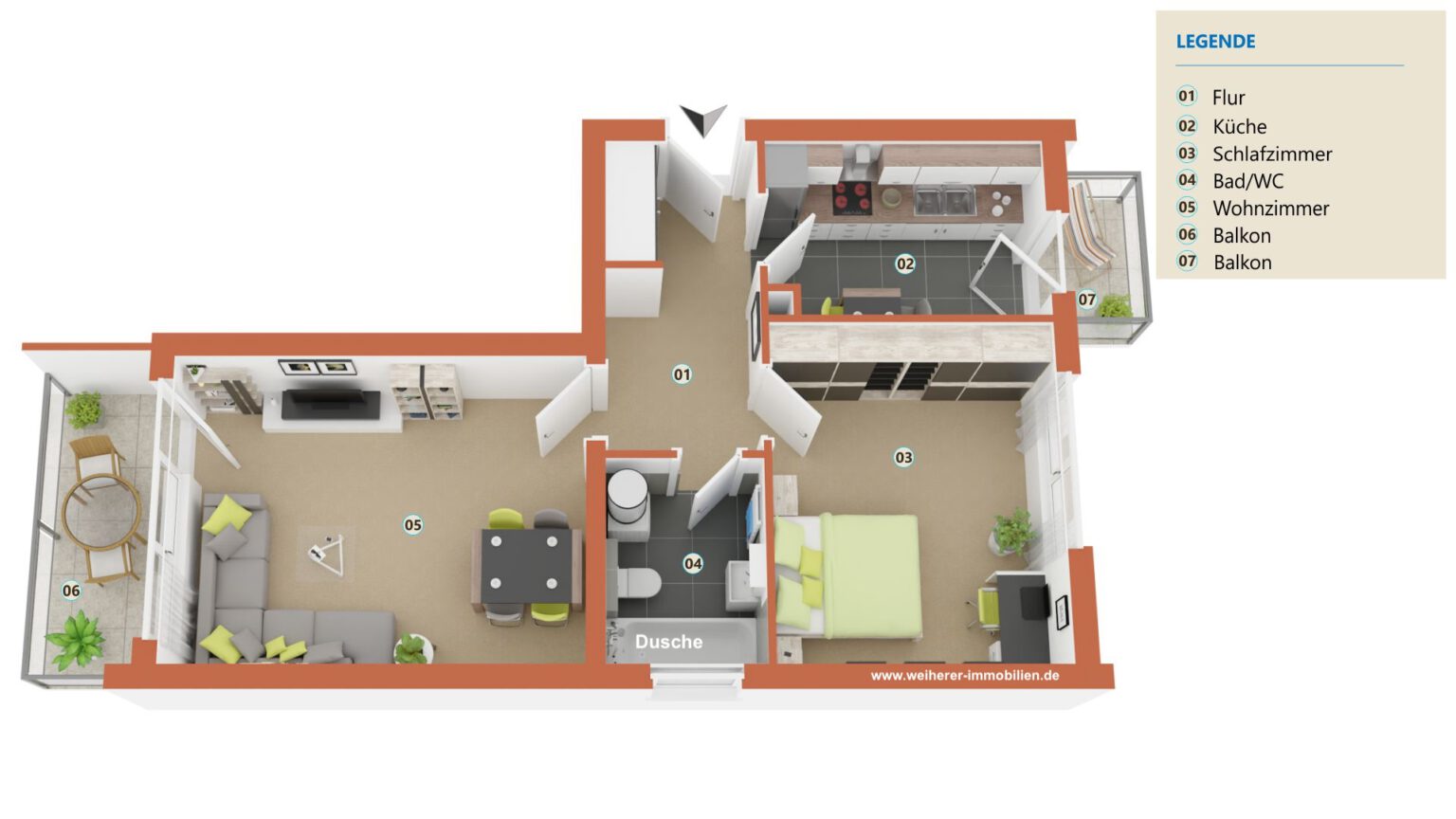 Grundriss 3D